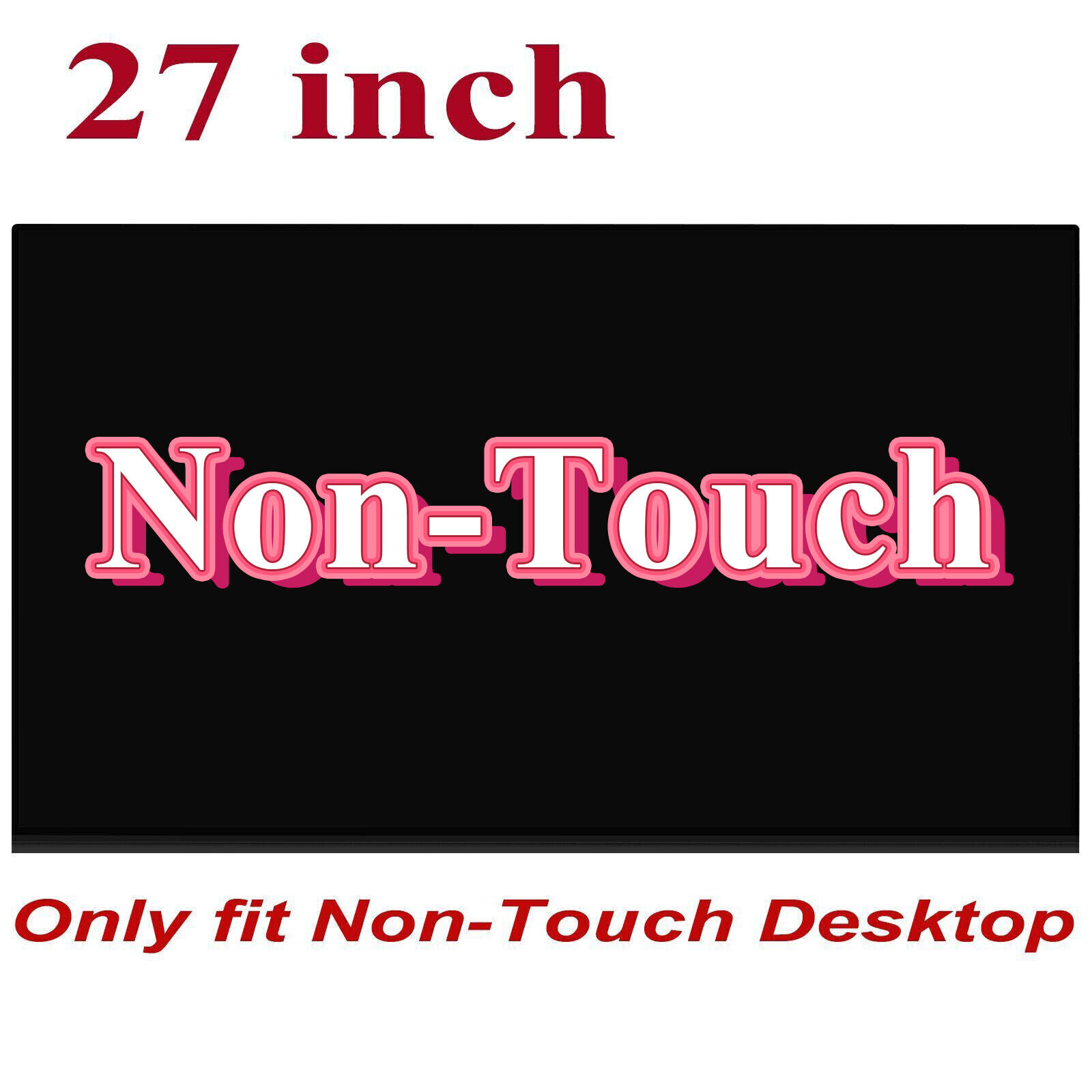 M270HCJ-L5B-REV-C2 Hp 27 inches FHD Glossy Non Touch Screen AIO LED Assembly