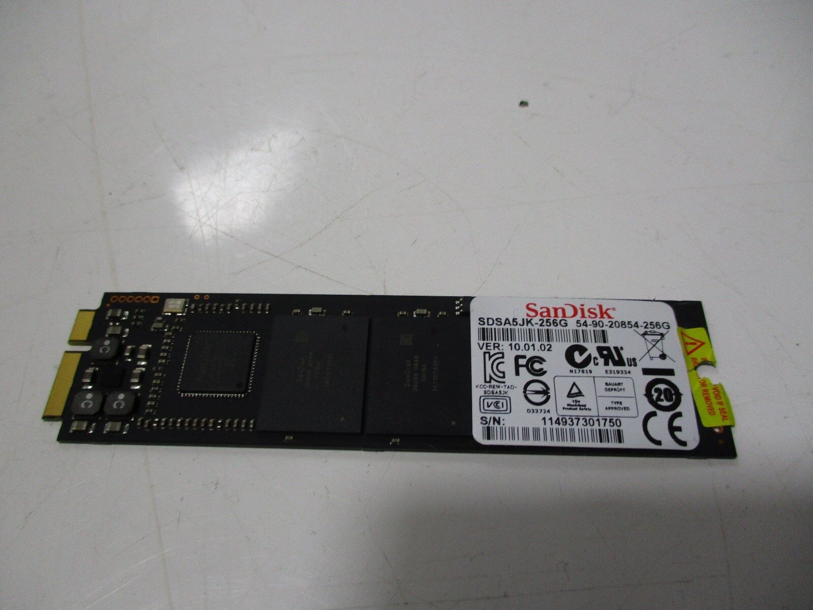SANDISK SDSA5JK-256G 256GB SSD MSATA NGFF HDD FOR ASUS UX21 UX31 LAPTOP 