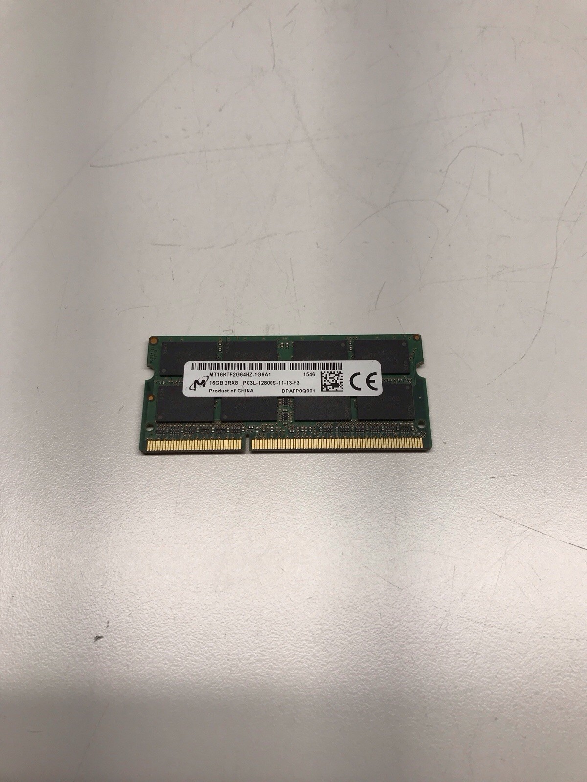 MICRON 16Gb DDR3 2Rx8 PC3L-12800S RAM MT16KTF2G64HZ-1G6A1 MICRON 16Gb DDR3 2Rx8 PC3L-12800S RAM MT16KTF2G64HZ-1G6A1