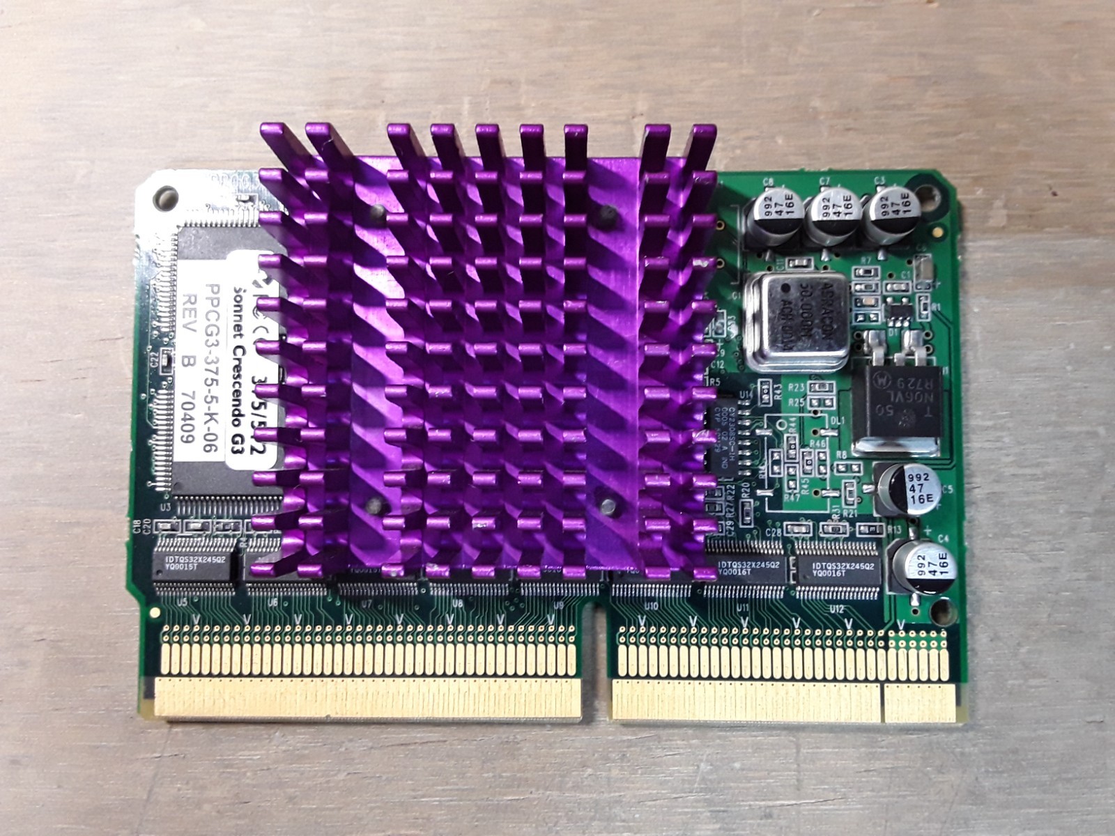 185--Sonnet Crescendo G3 PPCG3-375-5-K-06 G3 Add-On Card for Vintage Mac 185--Sonnet Crescendo G3 PPCG3-375-5-K-06 G3 Add-On Card for Vintage Mac