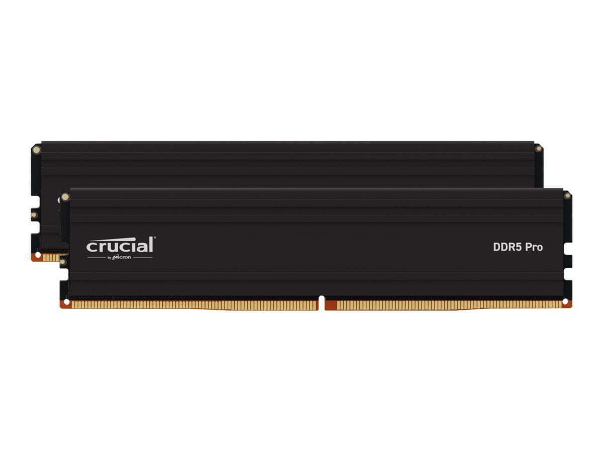 Crucial Pro RAM 64GB Kit (2x32GB) DDR5 5600MHz (or 5200MHz or 4800MHz) Desktop