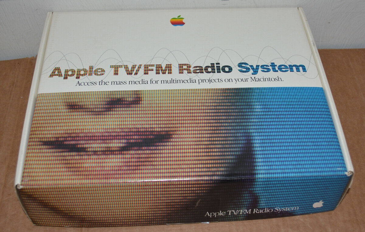 Apple MacIntosh TV FM Tuner Card In Box Complete Power PC Vintage M4586ll/a