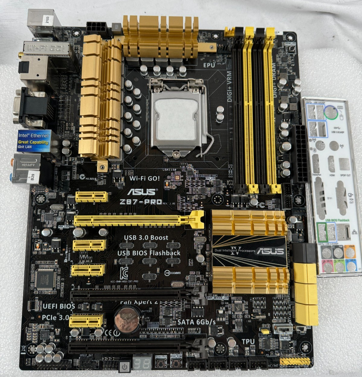 Asus Z87-PRO LGA1150 DDR3 ATX Motherboard HDMI USB3.0 Overclock Mainboard Asus Z87-PRO LGA1150 DDR3 ATX Motherboard HDMI USB3.0 Overclock Mainboard