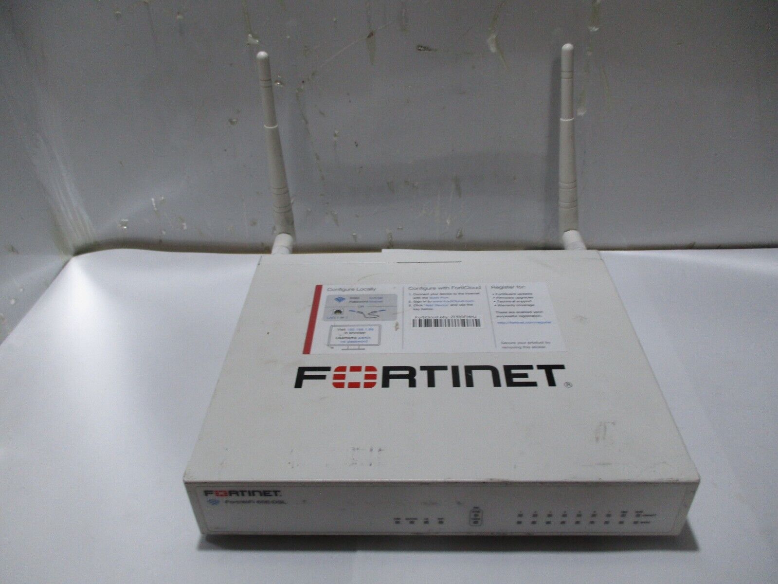 FORTINET FORTIWIFI-60E-DSL  FWF-60E-DSL  PN: P21082-03-05 (NO ADAPTER)