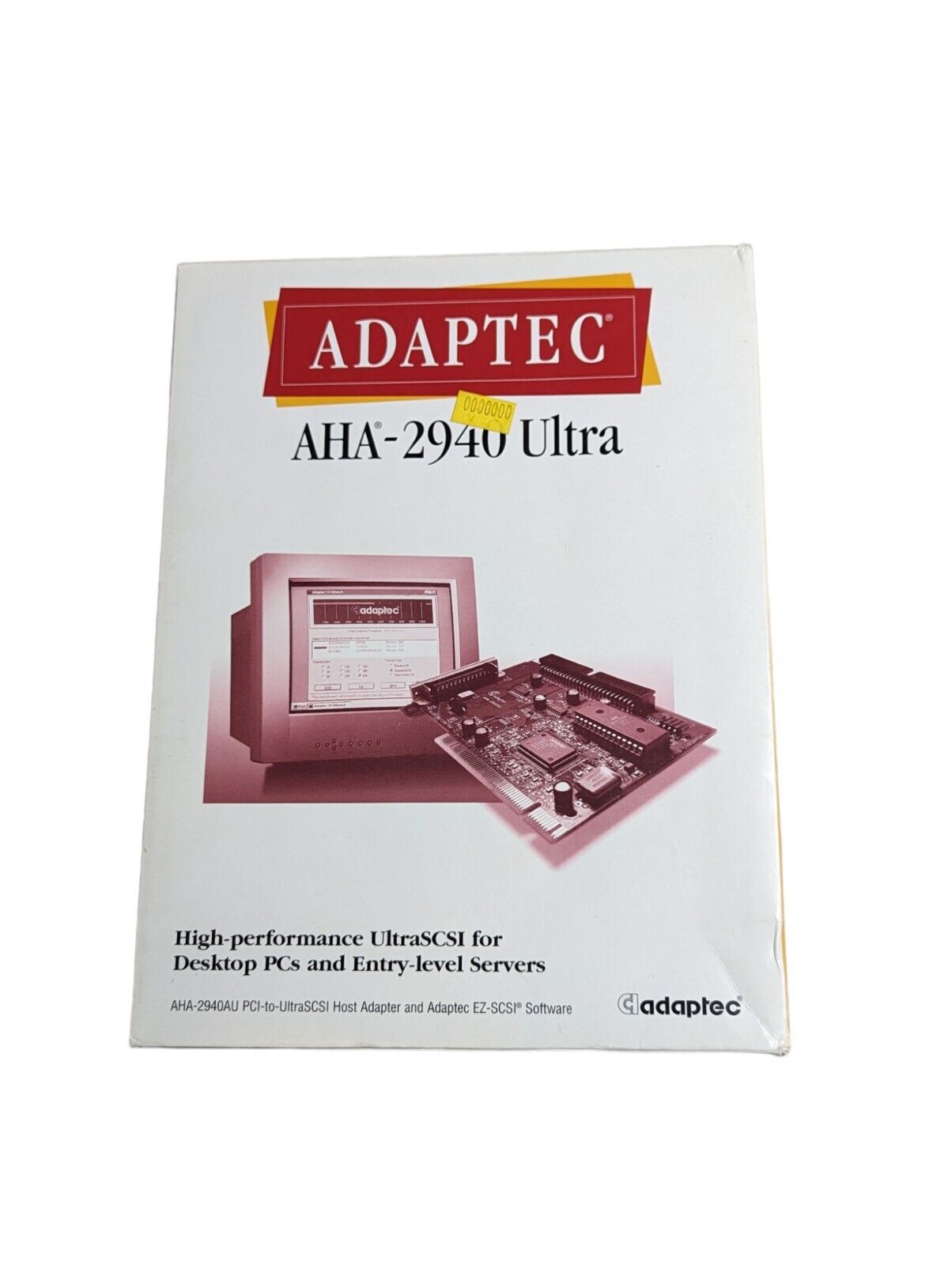 ADAPTEC AHA-2940 Ultra PCI-to-UltraSCSI Host Adapter & EZ-SCSI Software