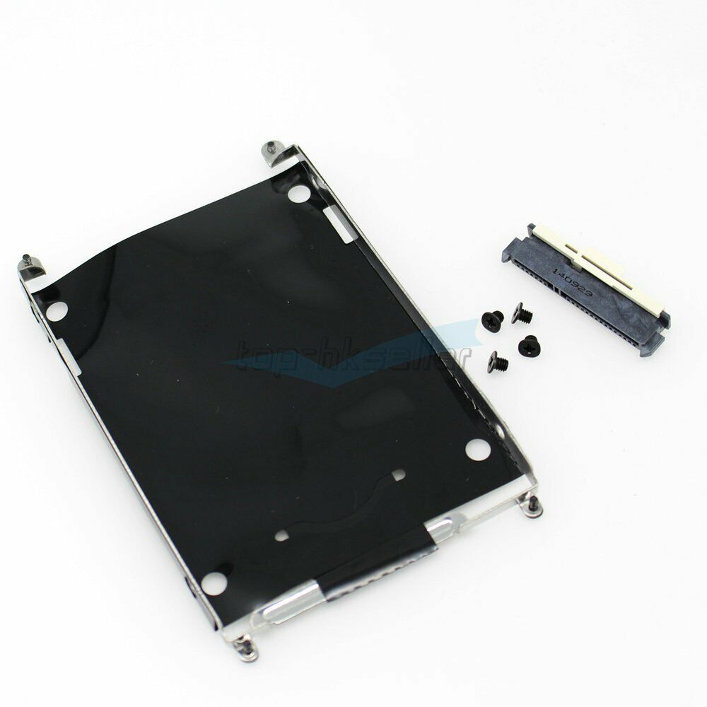 New Hard Drive HDD/SSD Caddy w/ Connector For HP 2560P 2570P SATA + 4 screws US