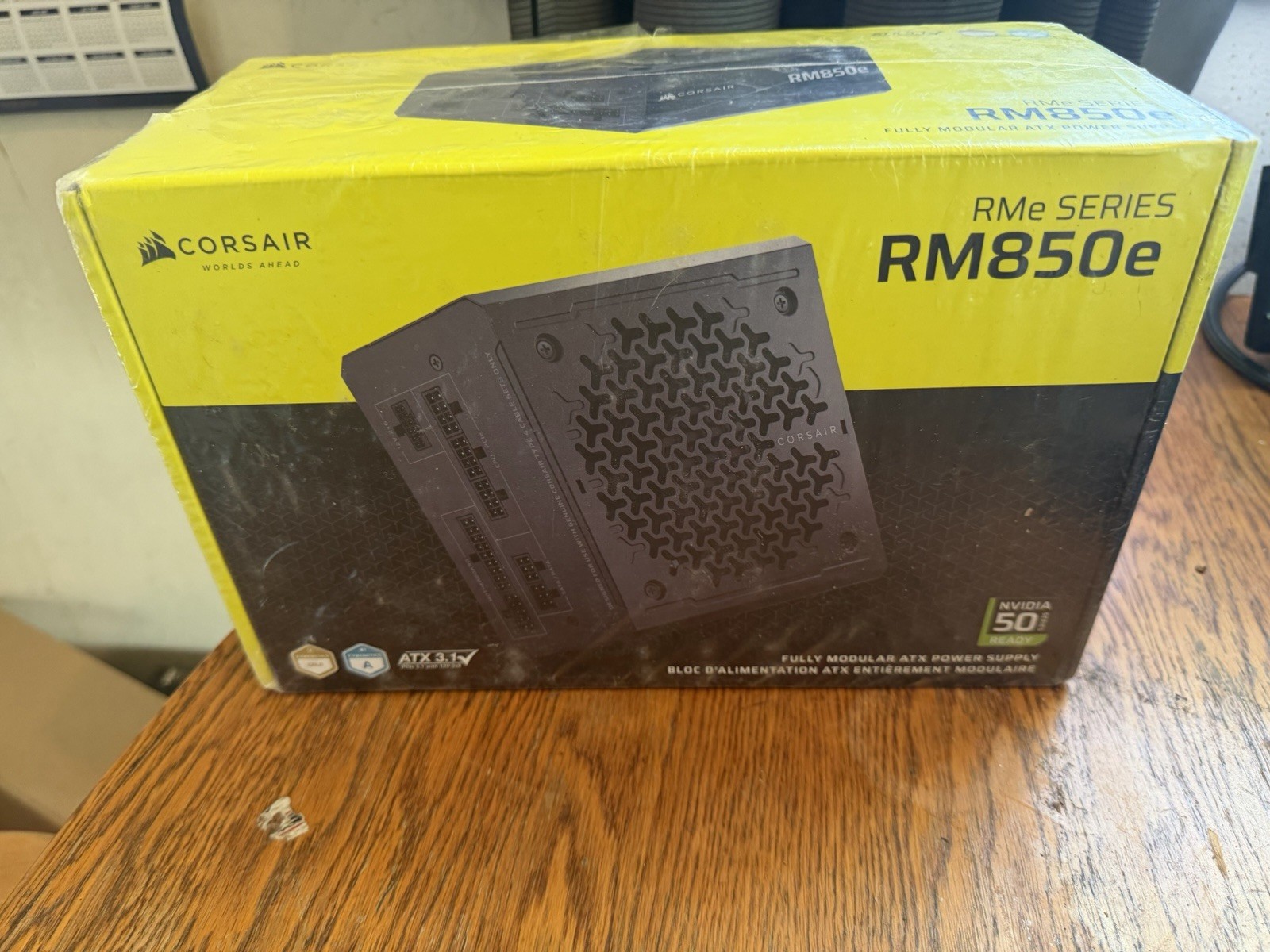 Corsair RM850e 850W ATX 3.1 Fully Modular Power Supply Corsair RM850e 850W ATX 3.1 Fully Modular Power Supply