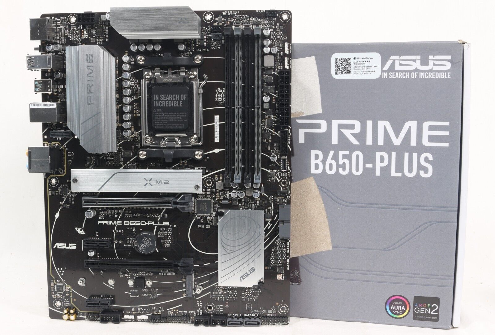 ASUS PRIME B650-PLUS ATX Motherboard [AM5]  [DDR5]
