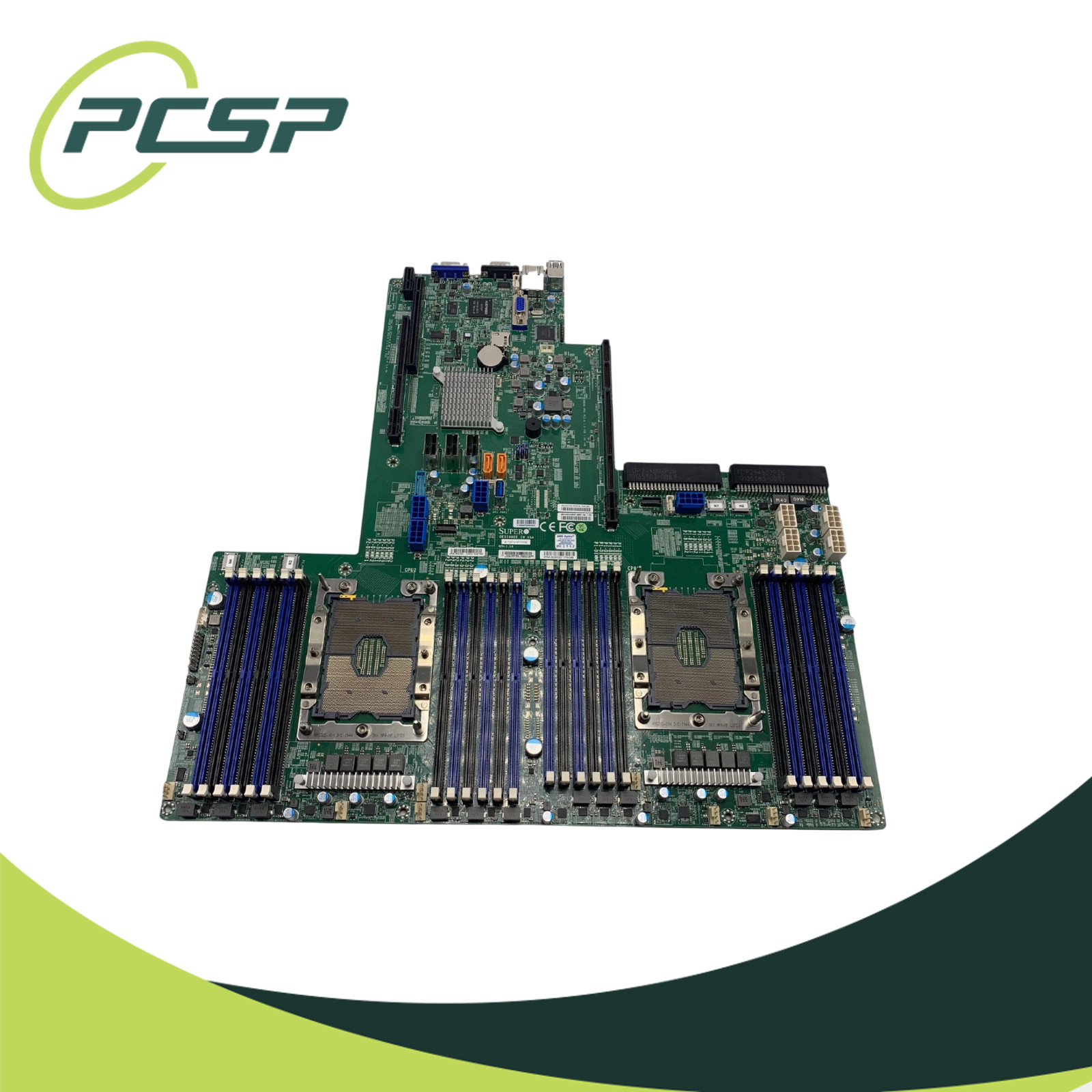 Supermicro X11DPU Dual LGA3647 Server Motherboard w/ 2x Heatsinks Supermicro X11DPU Dual LGA3647 Server Motherboard w/ 2x Heatsinks