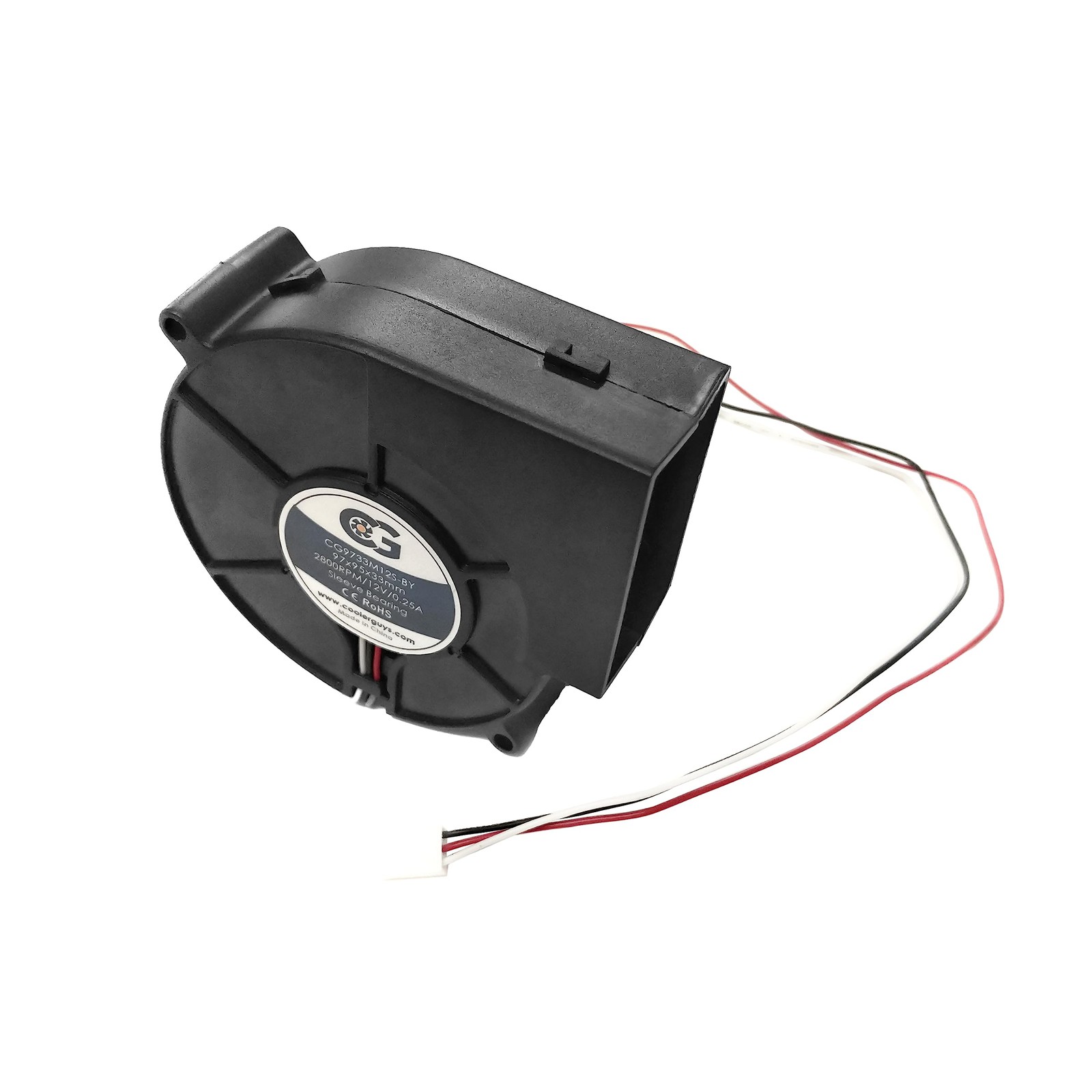 Coolerguys 97mm Medium Speed Blower Fan, 12V DC, 3-Pin, Desktop Compatible Coolerguys 97mm Medium Speed Blower Fan, 12V DC, 3-Pin, Desktop Compatible