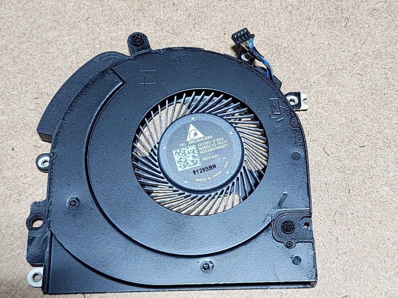 HP 850 G5 850 G6 ZBOOK 15U G6 Cooling Fan EG75050S1-C030-S9A NS85C10-18J11