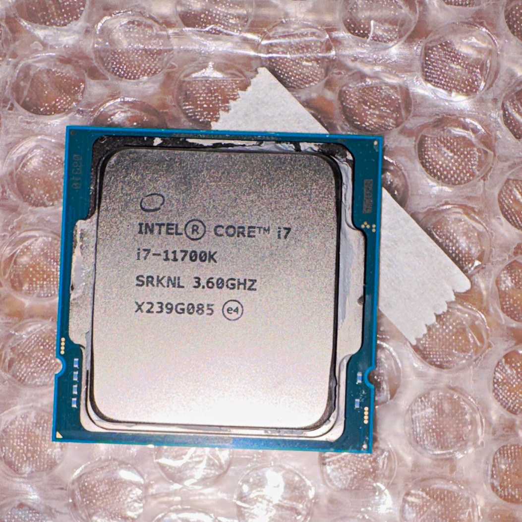 Intel Core i7-11700K 3.60GHz 11th Gen CPU Processor MPN SRKNL X239G085 Intel Core i7-11700K 3.60GHz 11th Gen CPU Processor MPN SRKNL X239G085