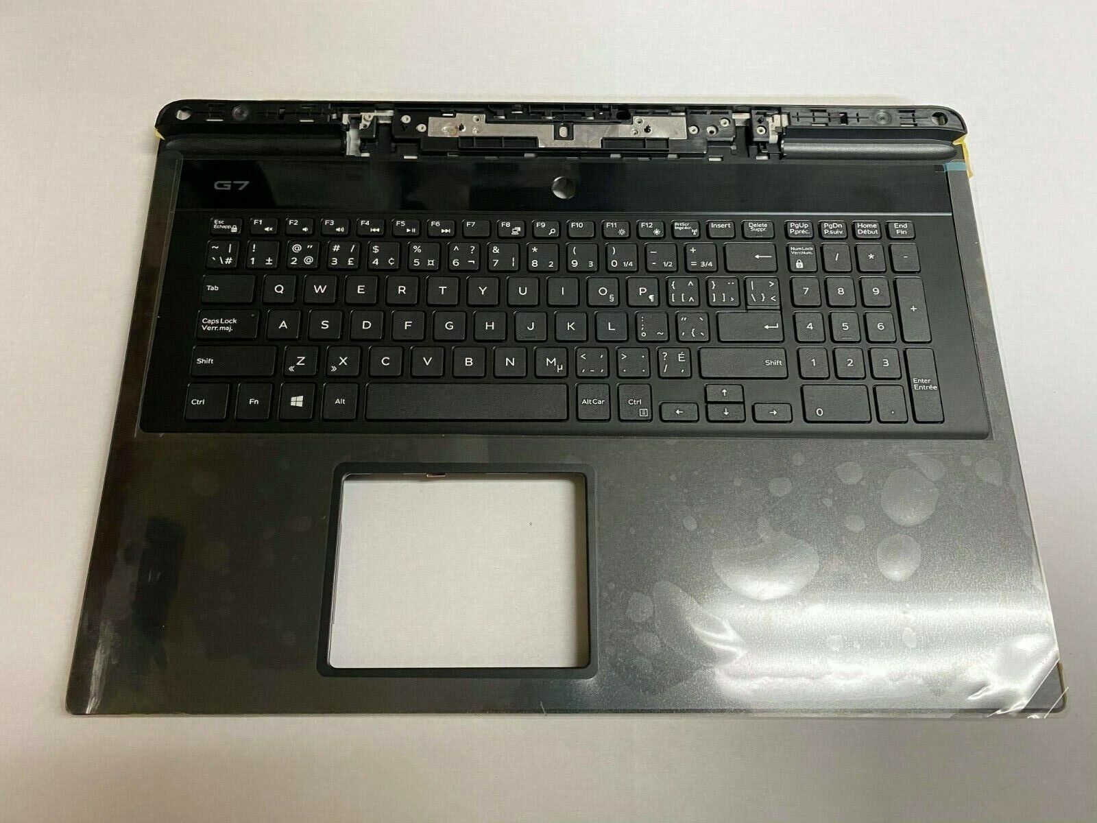 NEW Dell G7 7790 Laptop Palmrest NO Backlit French-English Keyboard P/N 1T2PY
