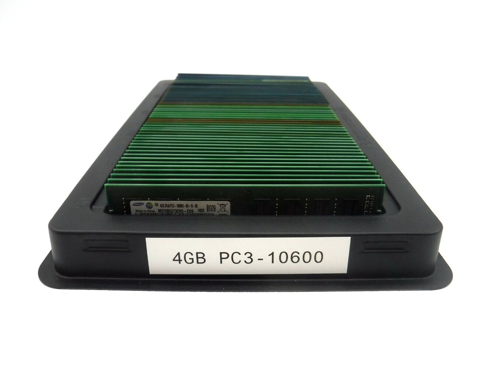 Lot of 50 Mixed 4GB PC3-10600U DIMM Desktop Memory RAM (200 GB Total)