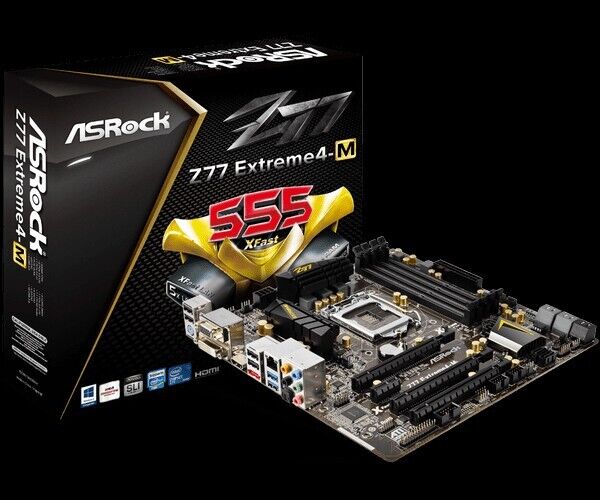 ASRock Z77 Extreme4 Motherboard + 3570k CPU + 1600 DDR3 dram