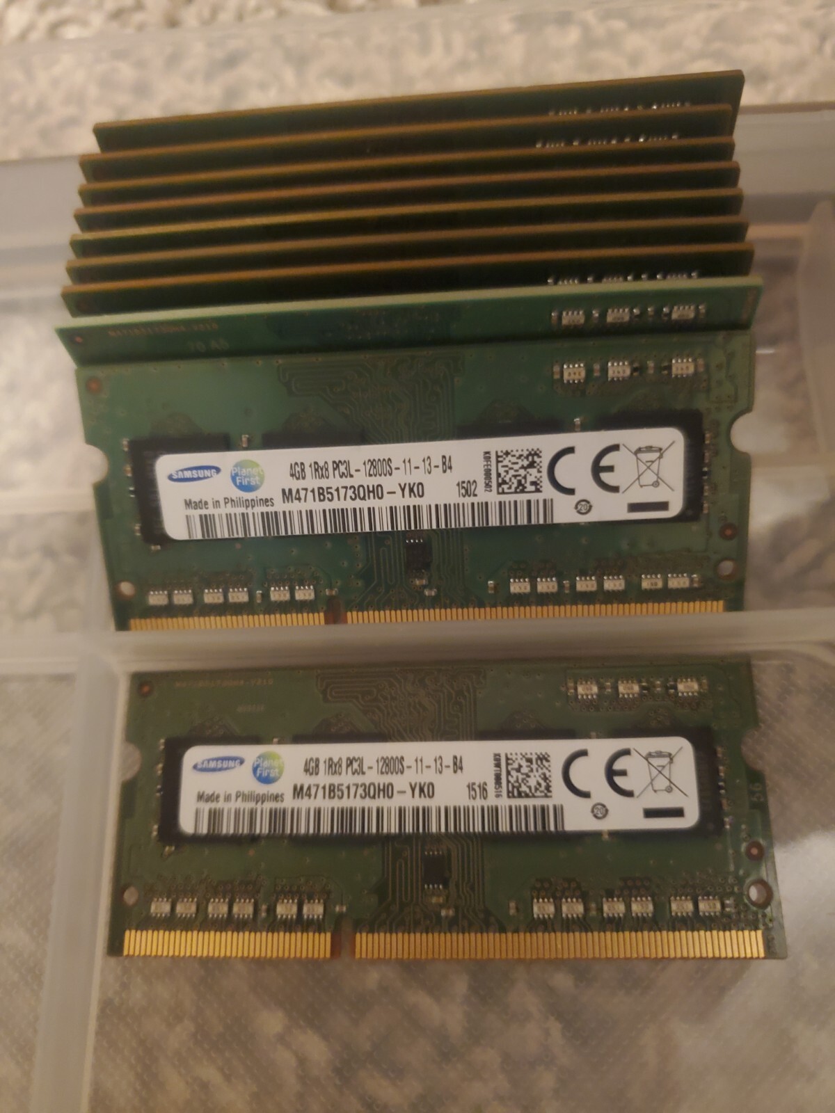 10 x Samsung 4GB PC3-12800 (DDR3-1600) Memory (M471B5173QH0-YK0) 10 x Samsung 4GB PC3-12800 (DDR3-1600) Memory (M471B5173QH0-YK0)