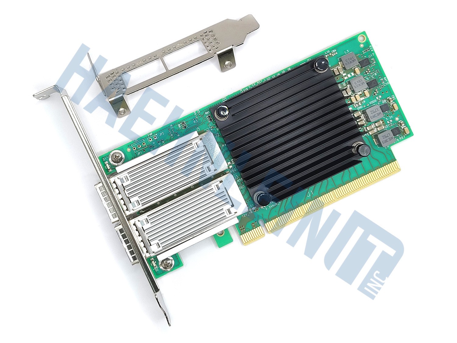 Mellanox ConnectX-5 CX556A PCIe x16 3.0 100GBe EDR IB VPI QSFP28 MCX556A-ECAT Mellanox ConnectX-5 CX556A PCIe x16 3.0 100GBe EDR IB VPI QSFP28 MCX556A-ECAT