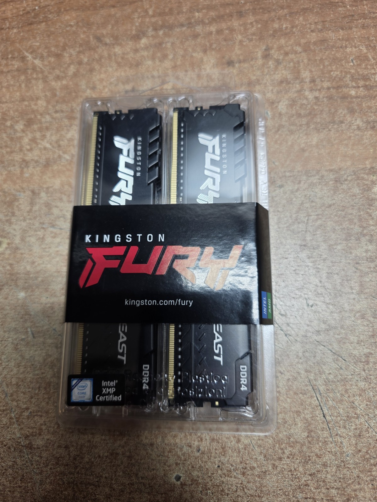 Kingston Fury Beast 64GB (4x16GB) 3200MHz DDR4 PC4-25600 CL16 Desktop Ram NEW Kingston Fury Beast 64GB (4x16GB) 3200MHz DDR4 PC4-25600 CL16 Desktop Ram NEW