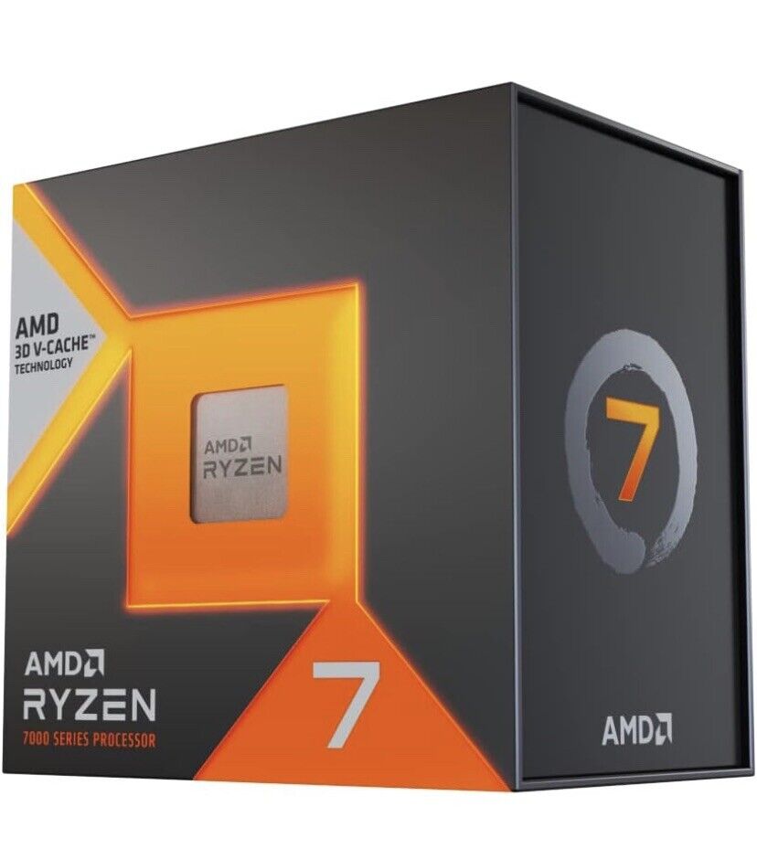 AMD Ryzen 7 7800X3D 8-Core, 16-Thread Desktop Processor NEWOPENBOX