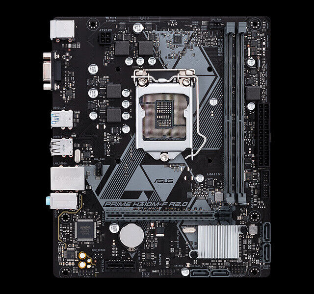 Asus PRIME H310M-F R2.0 Server Motherboard LGA1151 Intel 9th/8th Core DDR4 M-ATX