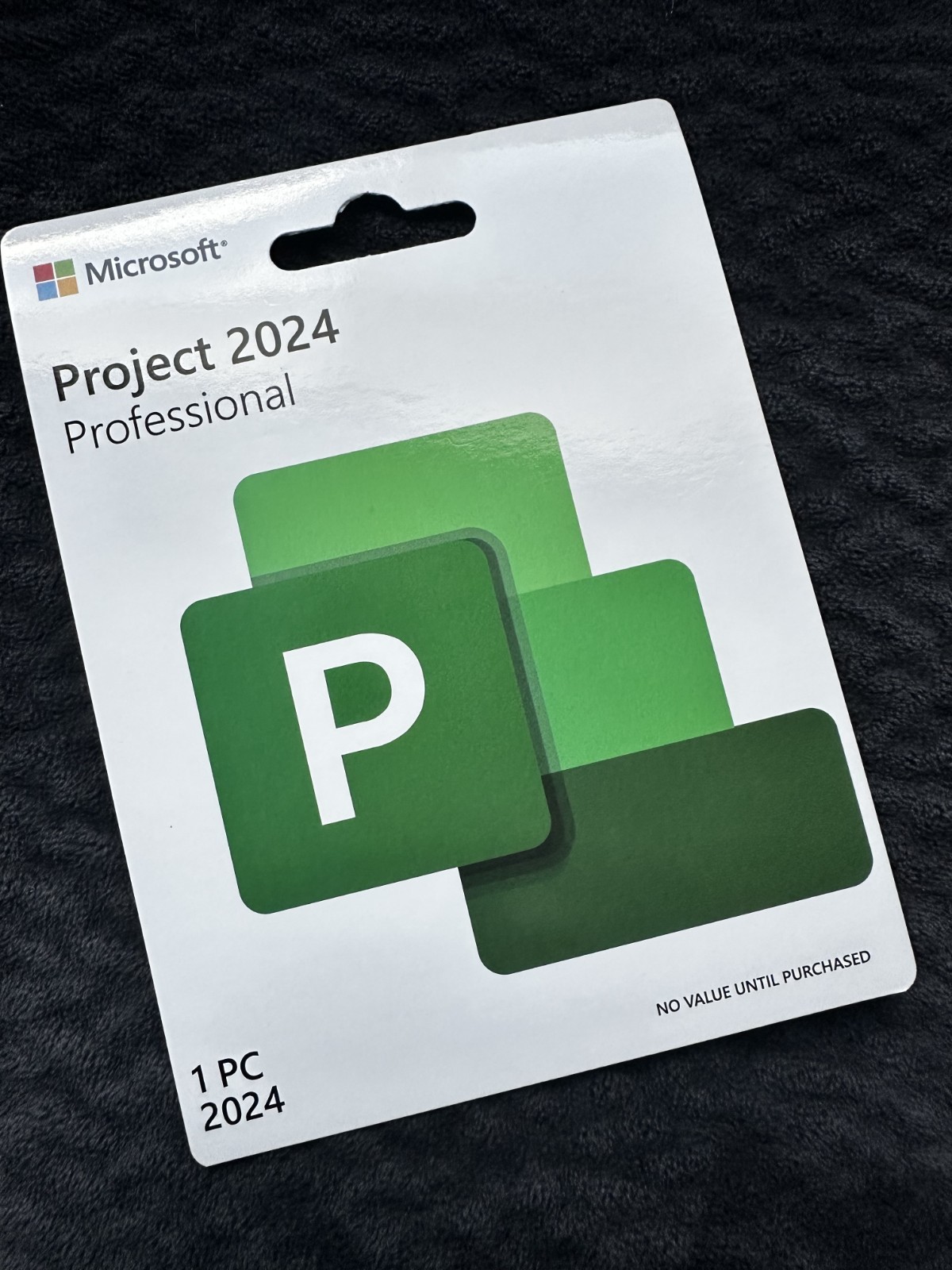 Microsoft Project 2024 Professional Retail Lifetime 1 PC Sealed Product card Microsoft Project 2024 Professional Retail Lifetime 1 PC Sealed Product card