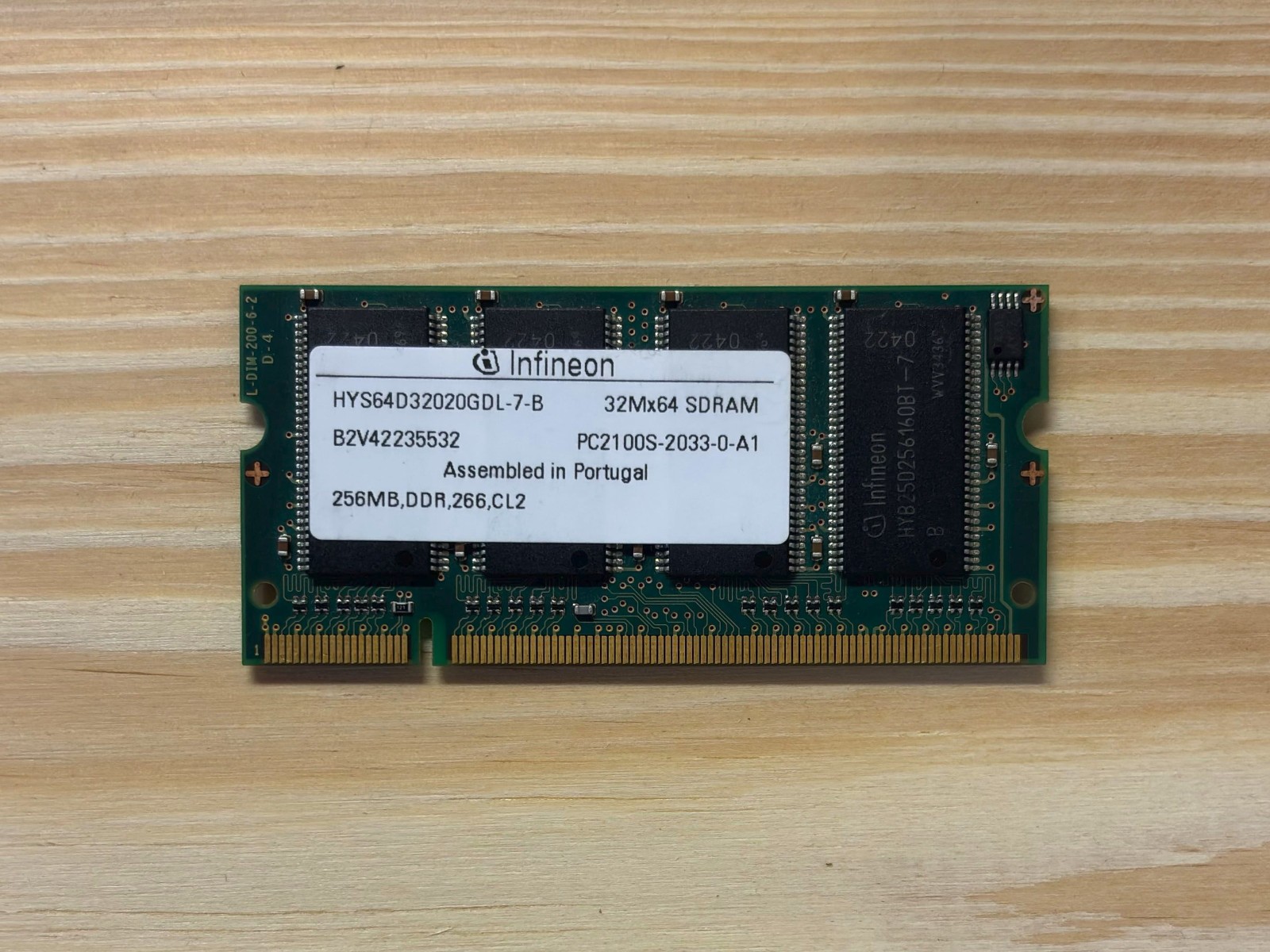 Various Brands 256/512 MB DDR 266/333 MHz SODIMM Laptop RAM Memory Various Brands 256/512 MB DDR 266/333 MHz SODIMM Laptop RAM Memory