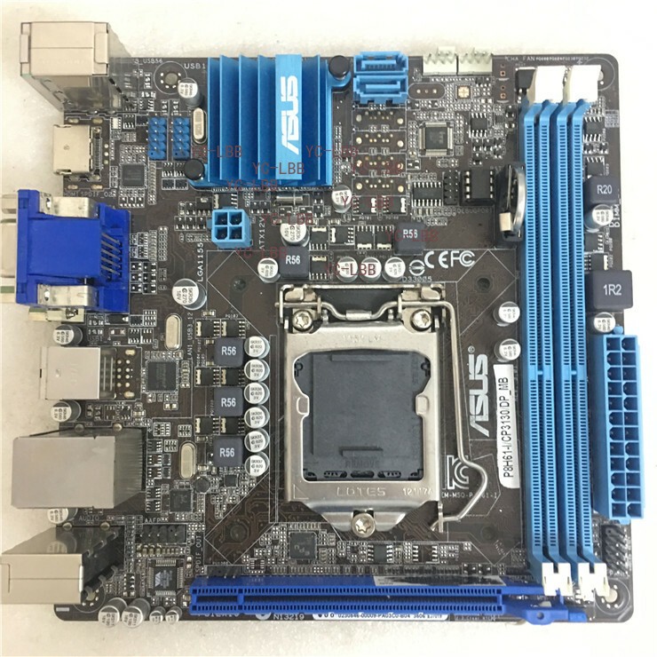FOR ASUS P8H61-I/CP3130/DP_MB LGA1155 Mini-itx 17*17 CP3130 Motherboard