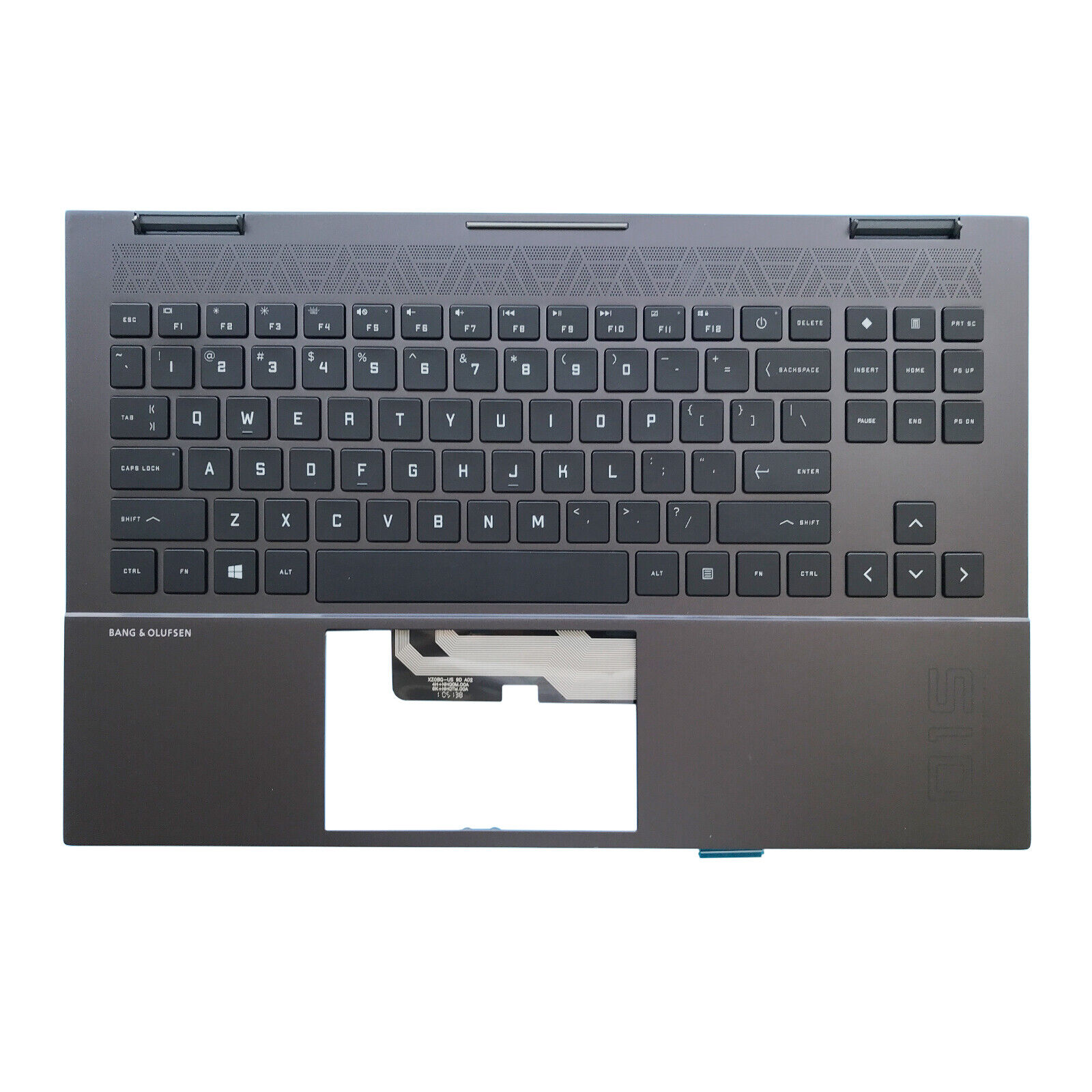 For HP OMEN Laptop 15-EK 15-EN Palmrest Cover Backlit Keyboard M00667-001 US