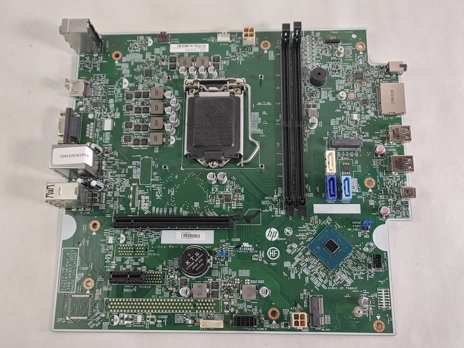 Lot of 10 HP 942012-001 Pavilion 590 LGA 1151 DDR4 Desktop Motherboard Lot of 10 HP 942012-001 Pavilion 590 LGA 1151 DDR4 Desktop Motherboard