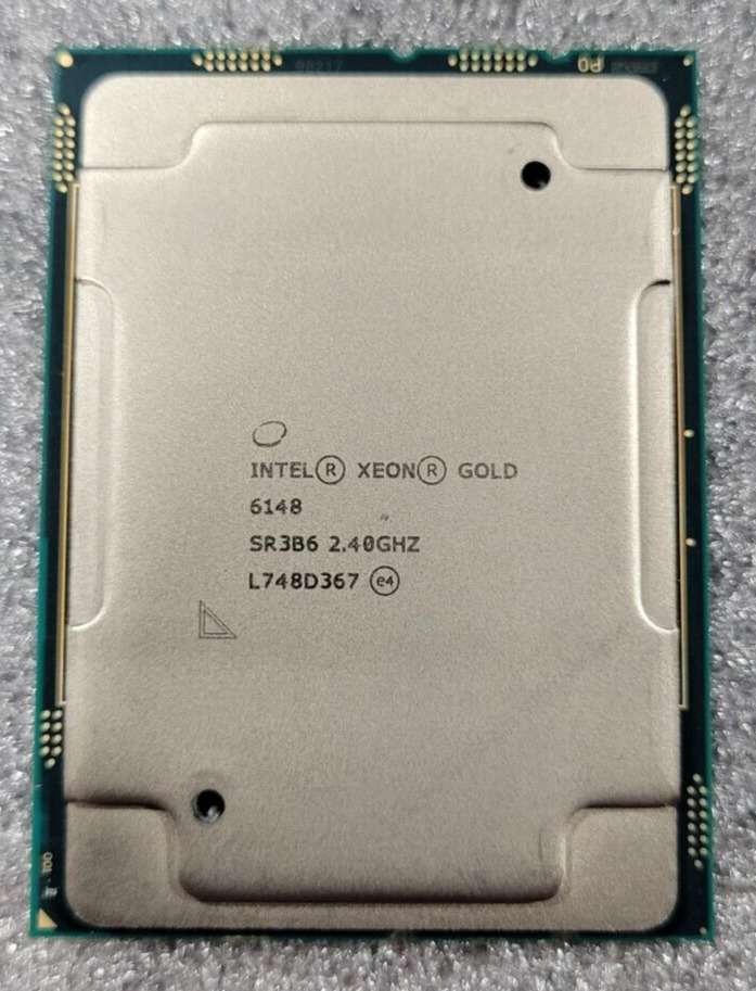 INTEL XEON GOLD 6148 2.40 GHz SR3B6 CPU