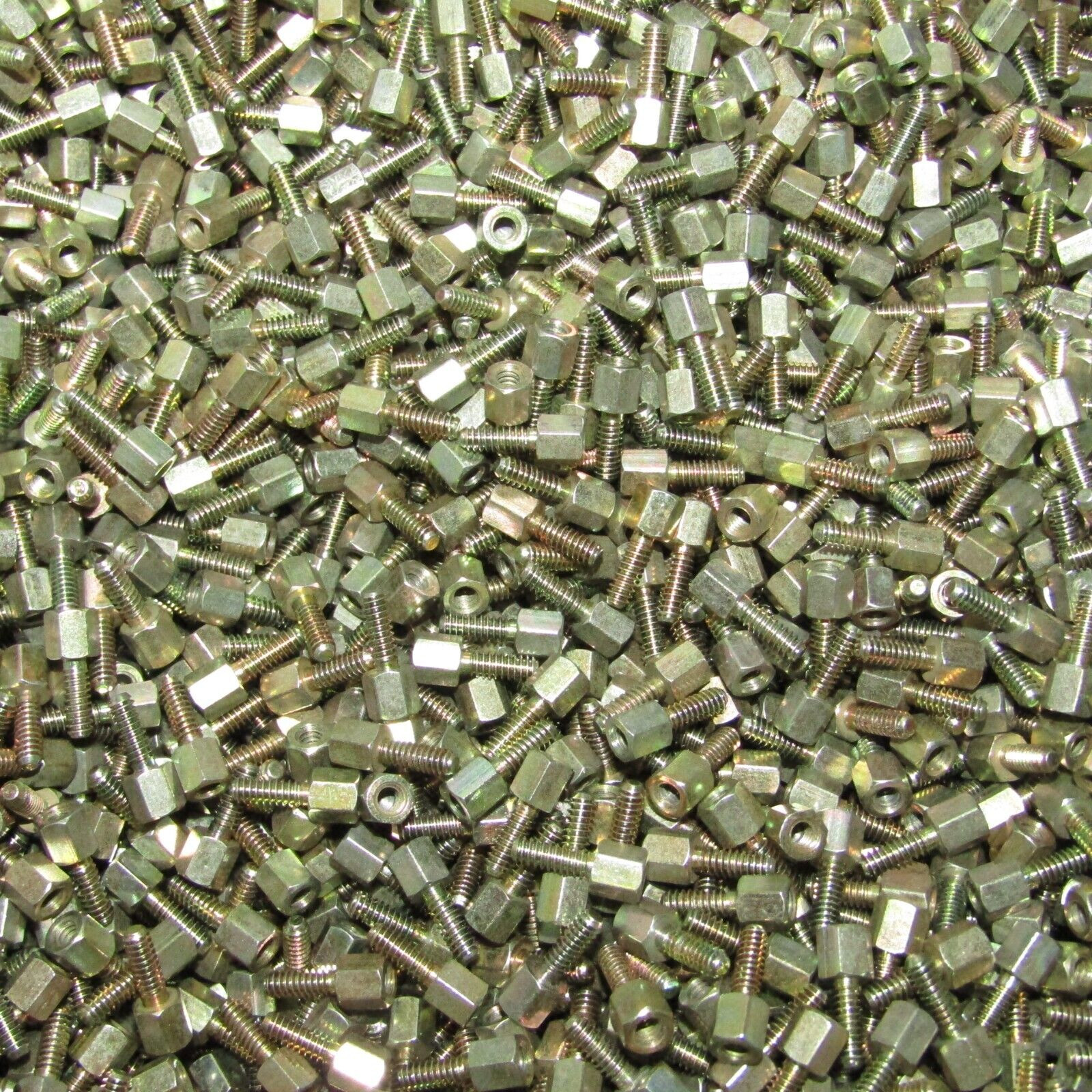( 50 PCS ) 4-40 Jack Screw Standoffs Hex D-Sub VGA DVI DB9 NOS Amatom ( 50 PCS ) 4-40 Jack Screw Standoffs Hex D-Sub VGA DVI DB9 NOS Amatom