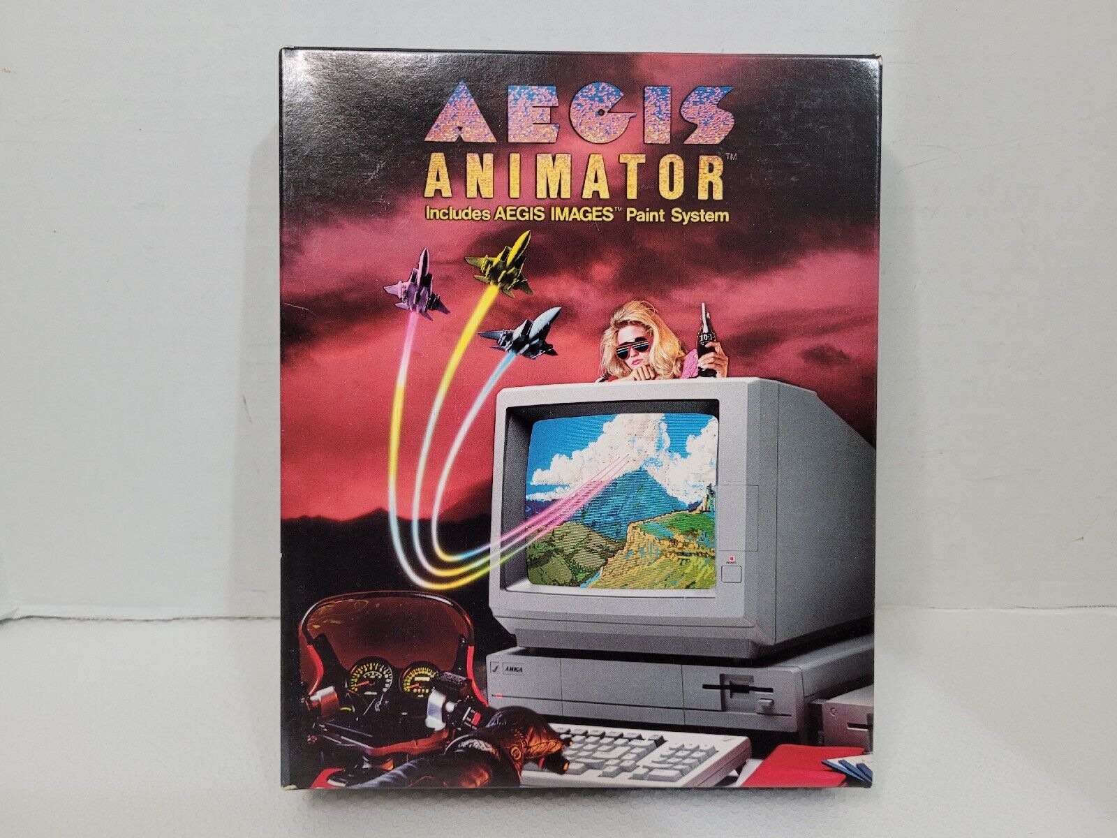 Amiga Aegis Animator Paint System  Commodore Metamorphic Animation Software CIB