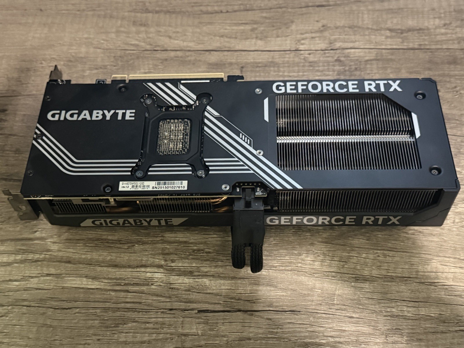 GIGABYTE - NVIDIA GeForce RTX 5070 WINDFORCE OC SFF 12 GB GDDR7 Black GPU (Used) GIGABYTE - NVIDIA GeForce RTX 5070 WINDFORCE OC SFF 12 GB GDDR7 Black GPU (Used)