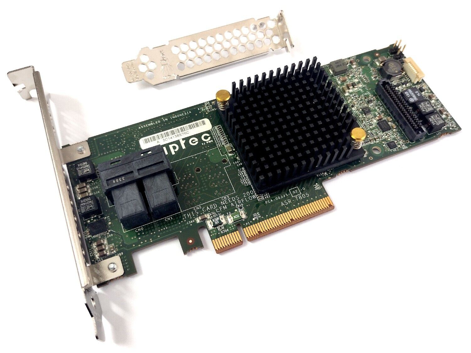 Adaptec 7805 8-Port Internal SATA / SAS RAID Controller 6G PCIe x8 3.0 1024MB 1GB