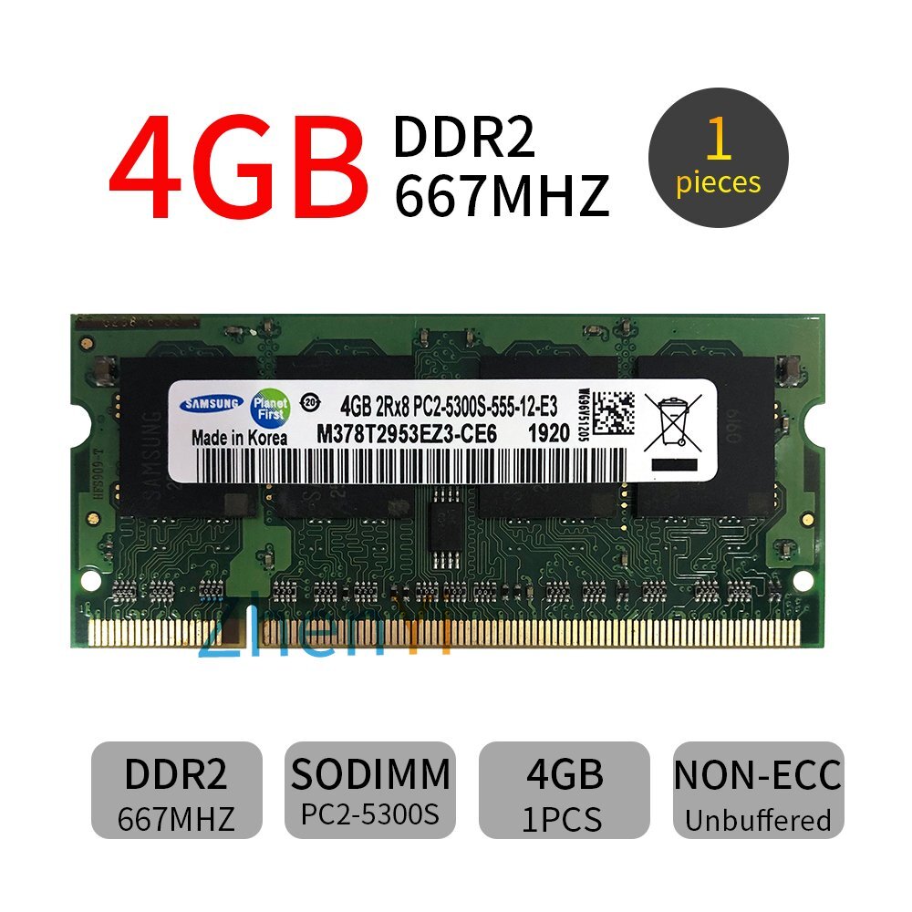 4GB 2GB 1GB DDR2 PC2-5300S 667MHz 1.8V Laptop Memory SODIMM RAM For Samsung LOT 4GB 2GB 1GB DDR2 PC2-5300S 667MHz 1.8V Laptop Memory SODIMM RAM For Samsung LOT