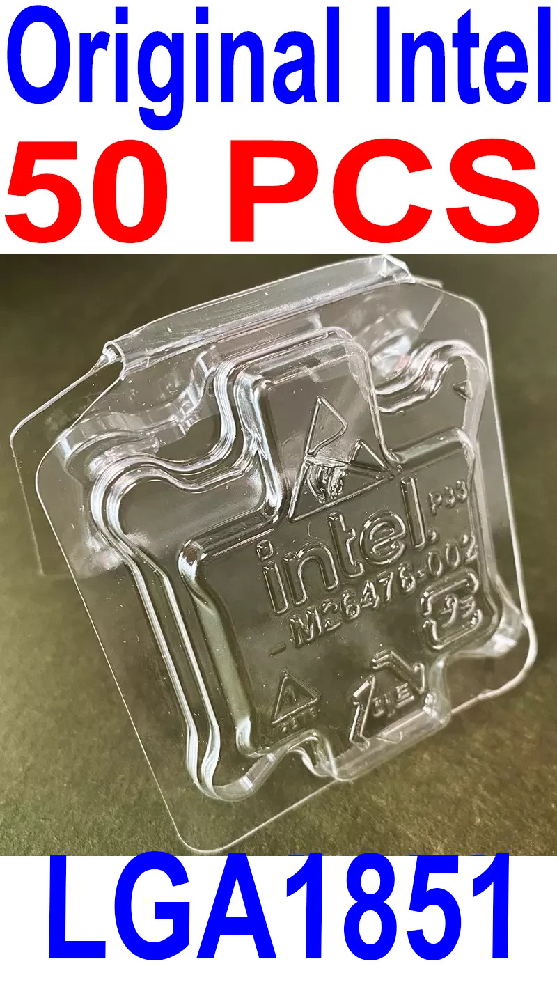 50 PCS Intel Original Clam Shell LGA1851 CPU Protective Case 50 PCS Intel Original Clam Shell LGA1851 CPU Protective Case