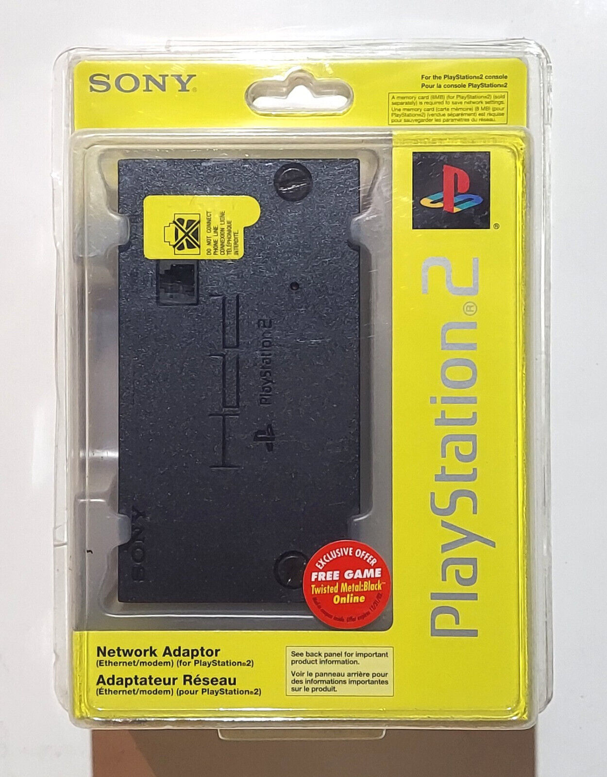 Sony Playstation 2 (PS2) Network Adapter SCPH-10281. Brand New. Factory Sealed.