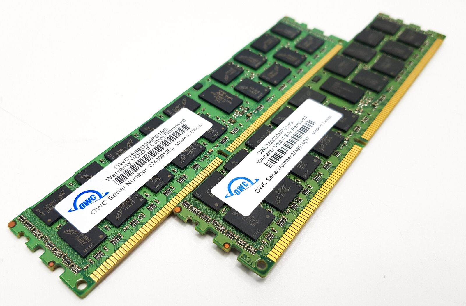 OWC 32GB 2x16GB 1866MHz DDR3 Memory For Apple MAC Pro PC3-14900R OWC1866D3MPE16G