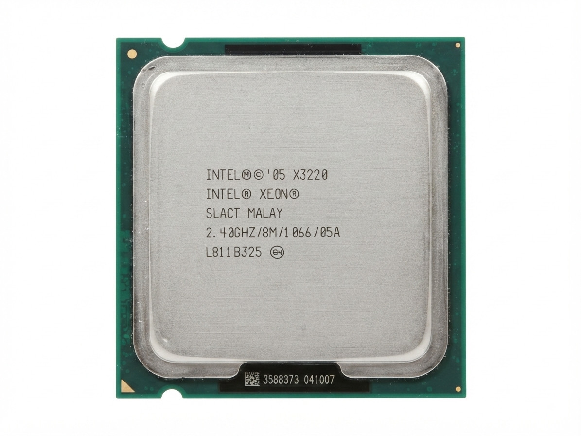 Lot of 3 Intel XEON SLACT X3220 Series 2.4 GHZ Server Workstation CPU Processor Lot of 3 Intel XEON SLACT X3220 Series 2.4 GHZ Server Workstation CPU Processor
