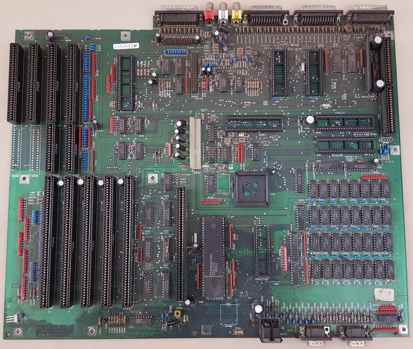 Amiga 2000 2000HD 2500 Motherboard rev4.4 ASIS for Parts Repair Donor JA0095311 Amiga 2000 2000HD 2500 Motherboard rev4.4 ASIS for Parts Repair Donor JA0095311