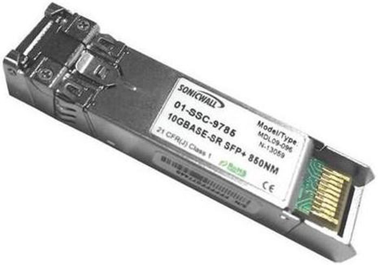 SonicWALL SFP+ Transceiver Module - 01-SSC-9785 SonicWALL SFP+ Transceiver Module - 01-SSC-9785