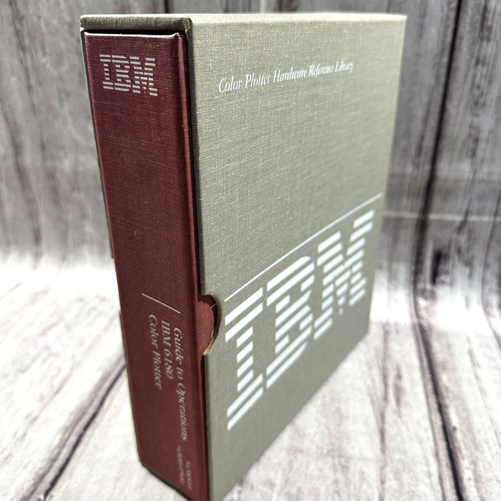 Vintage IBM Computers 6180 Guide to Operations Color Plotter Hardware 5458510