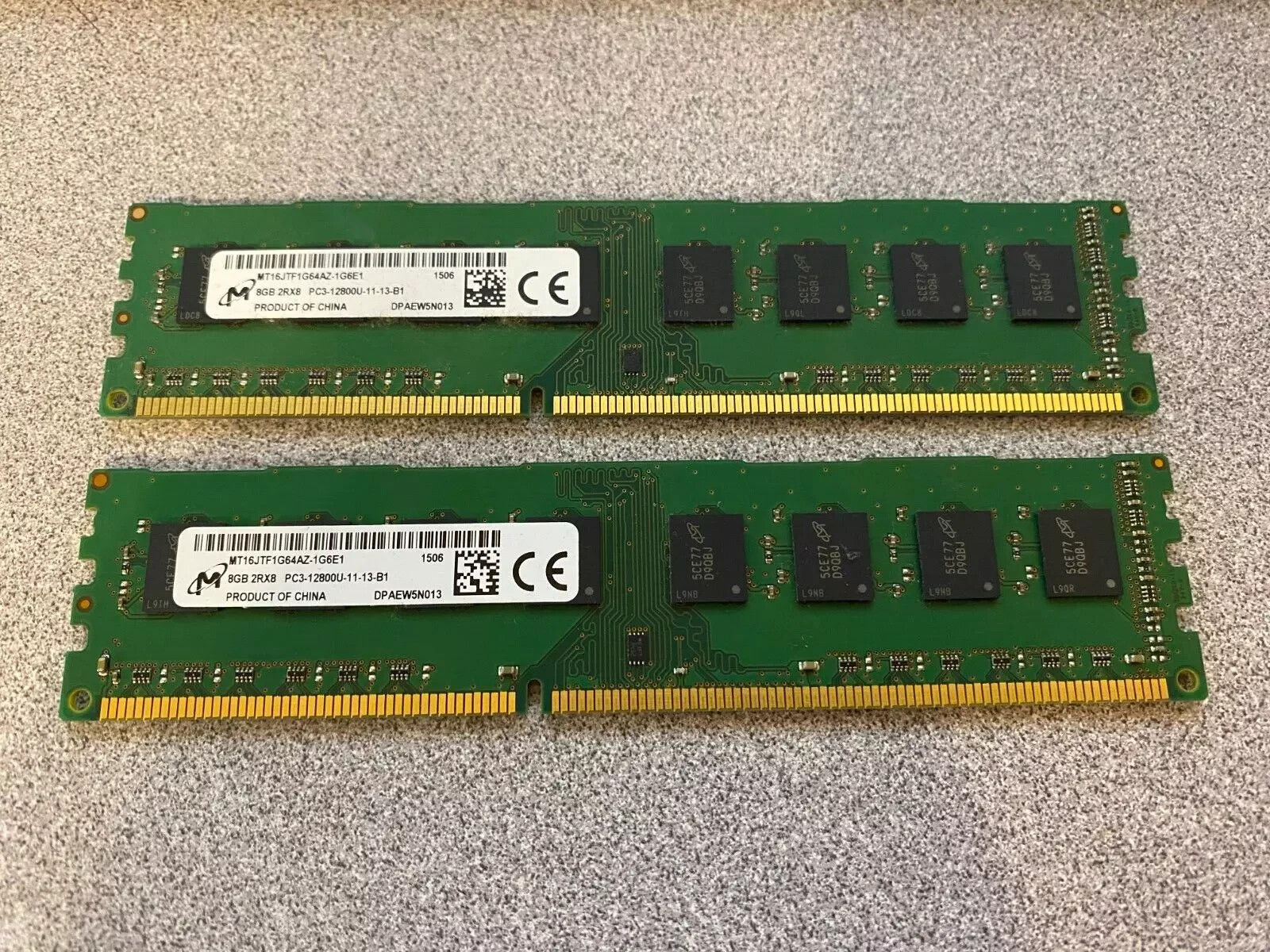 16GB 2X8GB DDR3 PC3L-12800U Desktop Memory Ram DELL HP LENOVO ACER GATEWAY 16GB 2X8GB DDR3 PC3L-12800U Desktop Memory Ram DELL HP LENOVO ACER GATEWAY