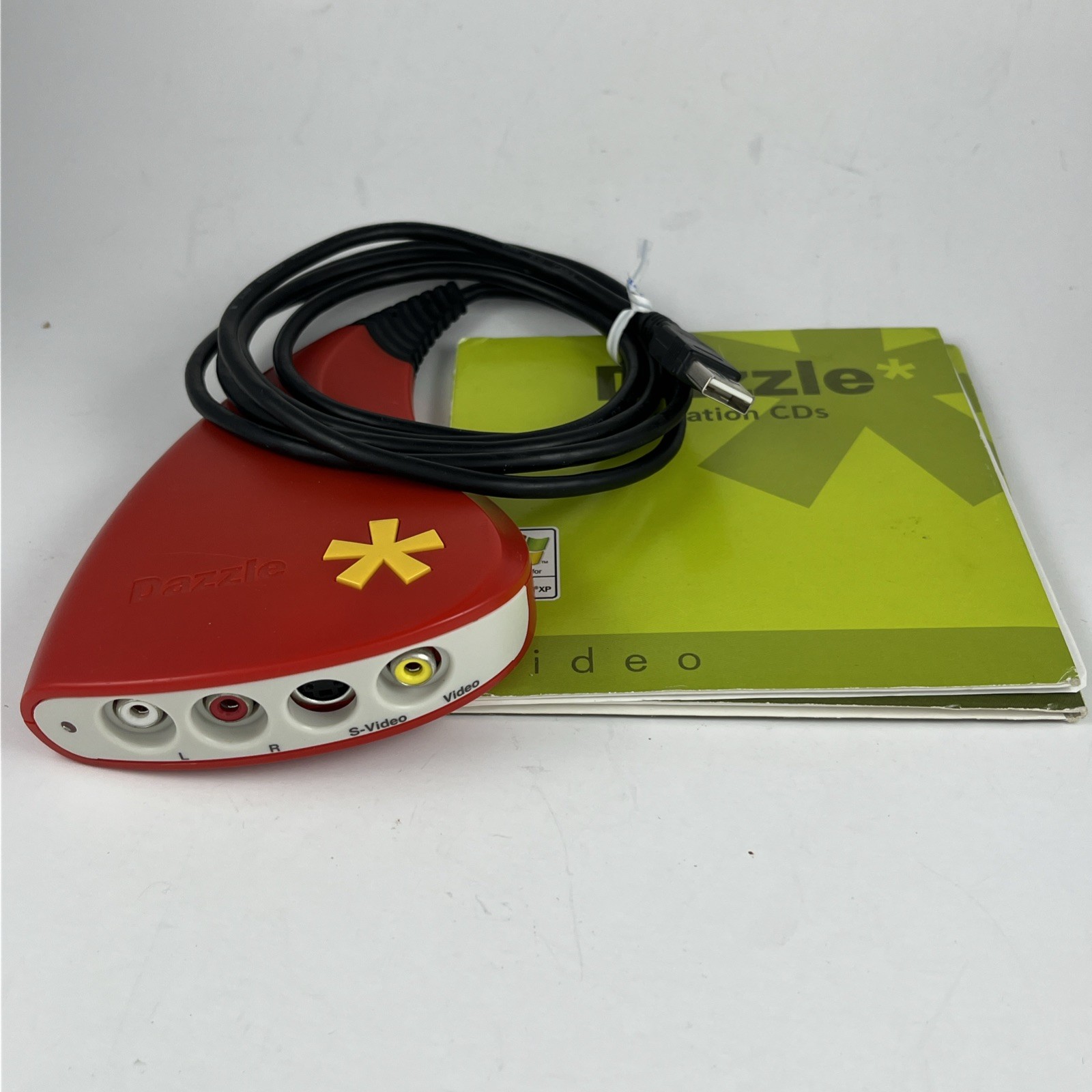 Pinnacle Dazzle USB Video Capture Device~RED~DVC100~VGUC Pinnacle Dazzle USB Video Capture Device~RED~DVC100~VGUC