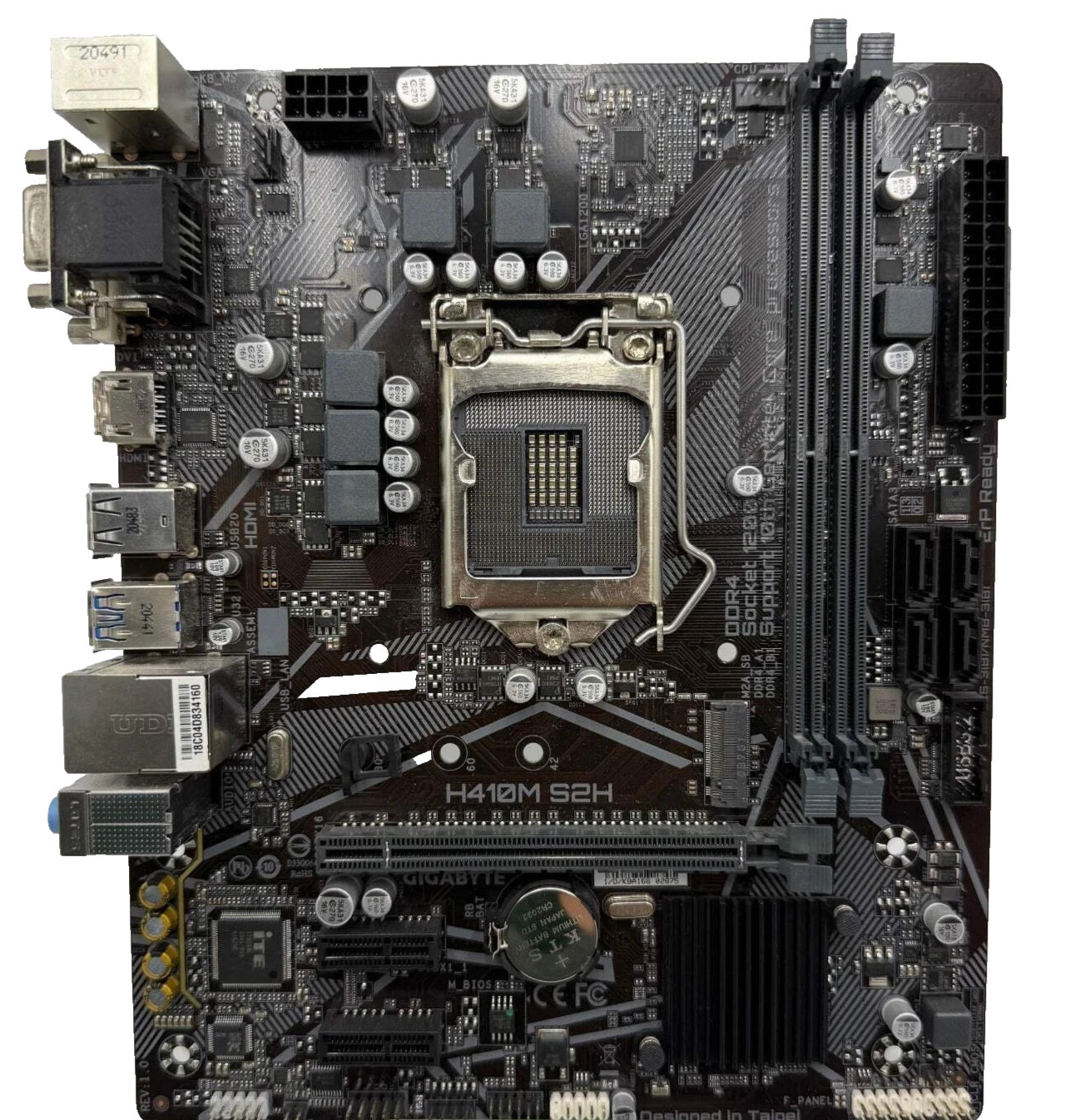 Gigabyte H410M S2H LGA 1200 microATX Intel DDR4 Motherboard Gigabyte H410M S2H LGA 1200 microATX Intel DDR4 Motherboard