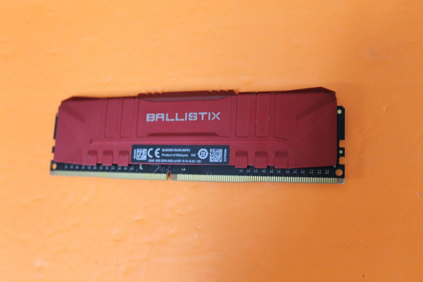Crucial Ballistix 8GB DDR4-3000 DDR4 Desktop Gaming RAM (RED) BL8G30C15U4R.M8FE