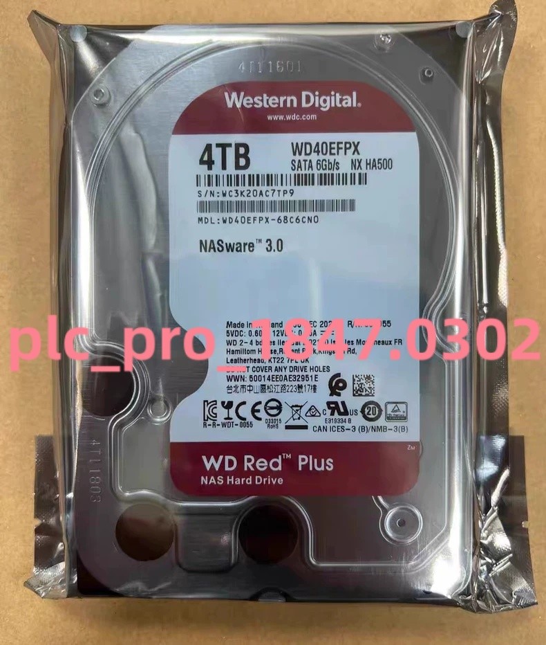 New Western Digital WD40EFPX 68C6CN0 4TB 3.5 New Western Digital WD40EFPX 68C6CN0 4TB 3.5
