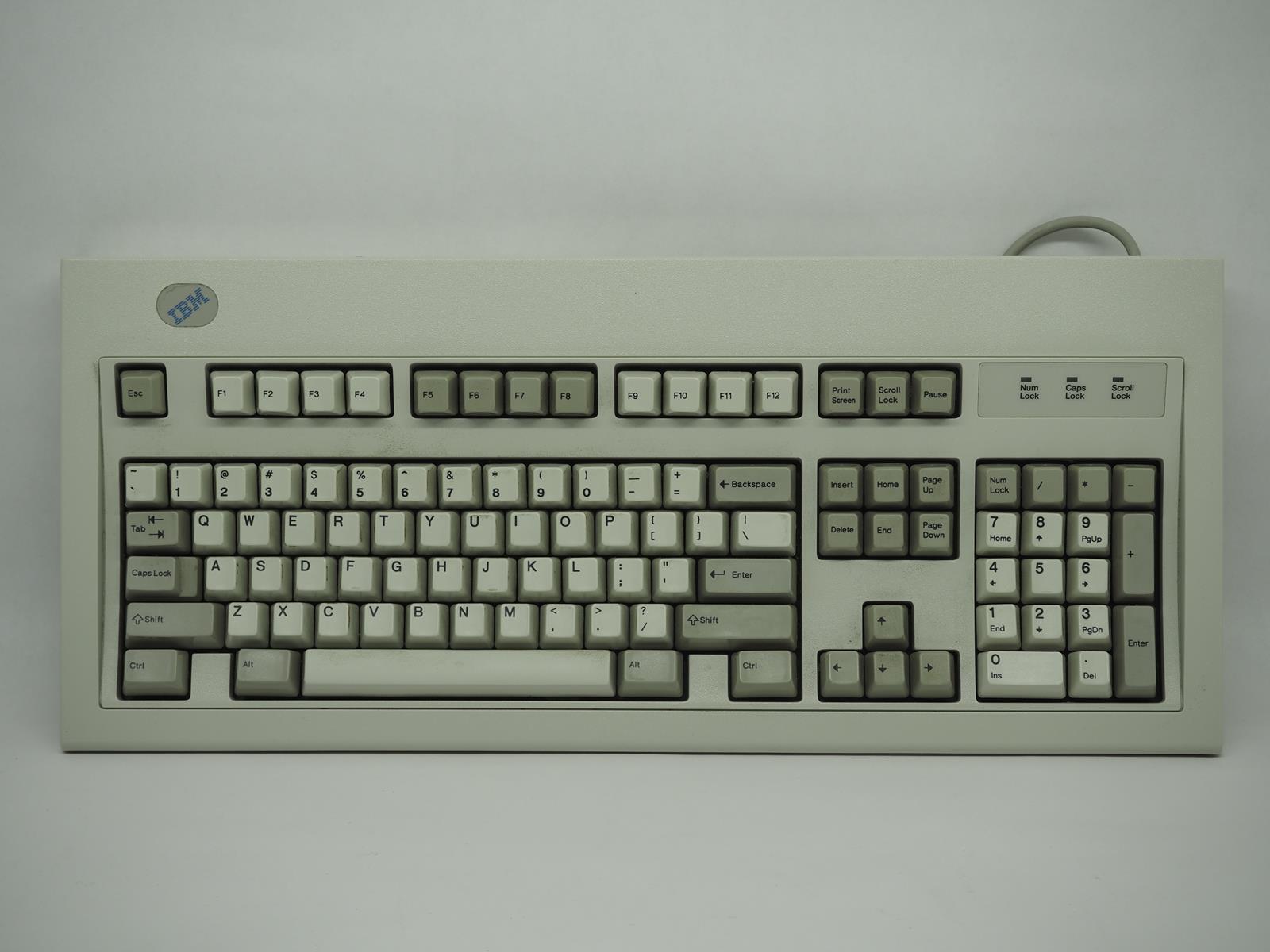 Vintage 1996 IBM 42H1292 Wired Mechanical Keyboard  *Untested*