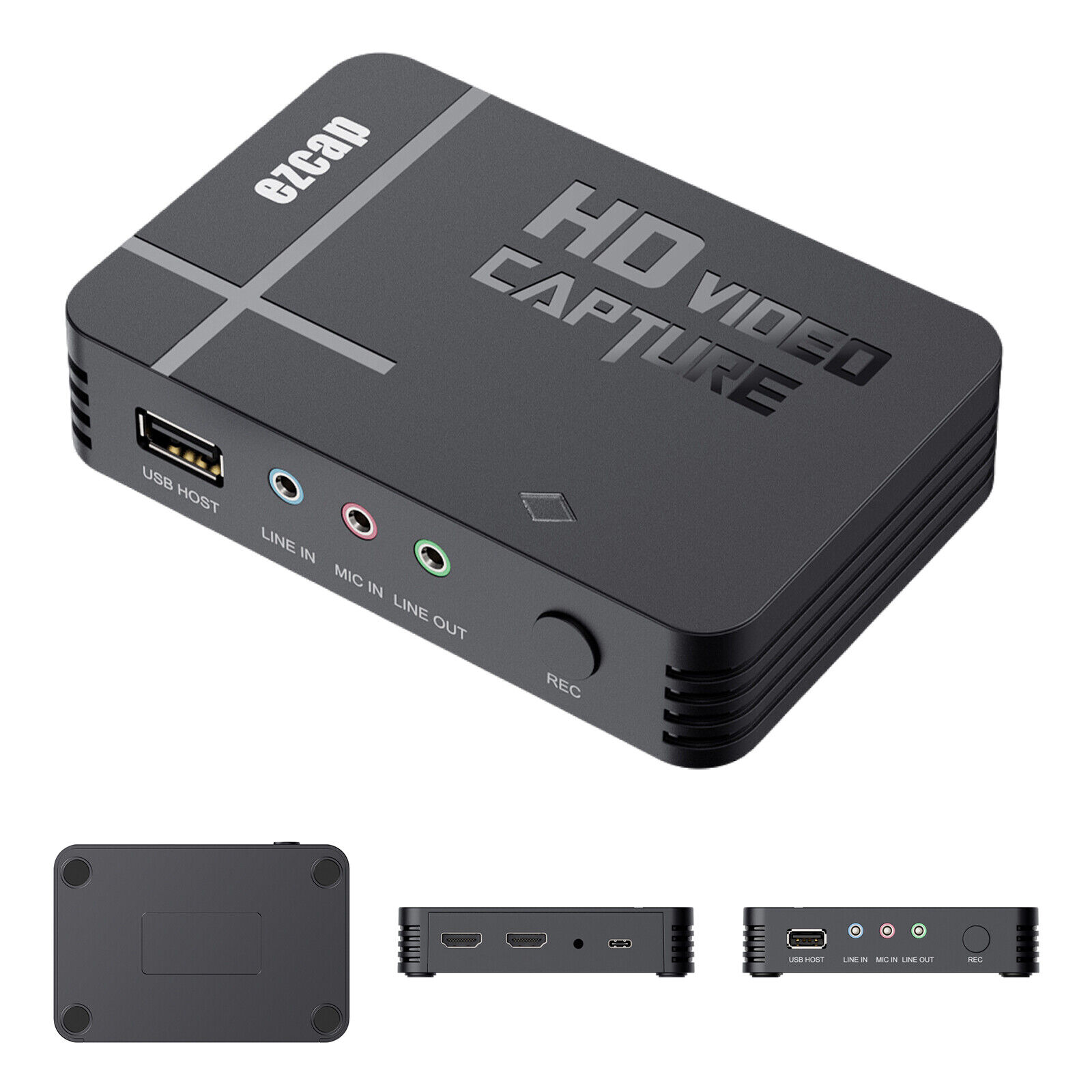 1080P HD Game Screen Recorder Mic Line In Out To USB 2.0 Video Capture Card Sets