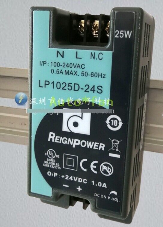 LP1025D-24S Rail Type Switching Power Supply 25W 24V 1A